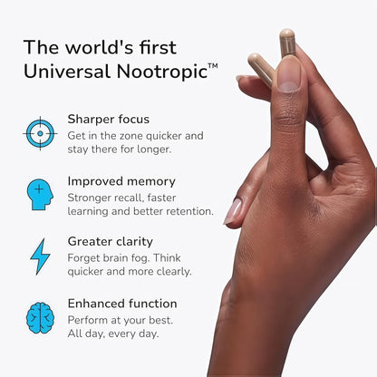 Mind Lab Pro® MLP® v4 Universal Nootropic™ Brain Booster Supplement for Focus-60-Count